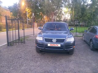 2003 Volkswagen Touareg I, серый, 725000 рублей, вид 1