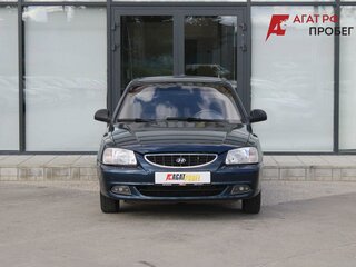 2008 Hyundai Accent ТагАЗ II, синий, 464000 рублей, вид 2