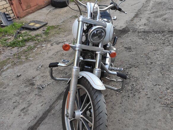 2007 Harley-Davidson Dyna Low Rider, белый, 800000 рублей - вид 15