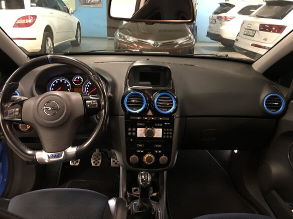 2008 Opel Corsa OPC D, голубой - вид 6
