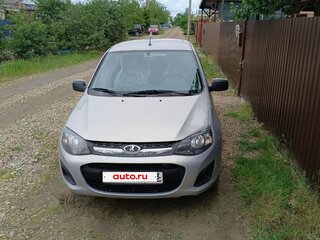2013 Lada (ВАЗ) Kalina II, серебристый, 600000 рублей, вид 1