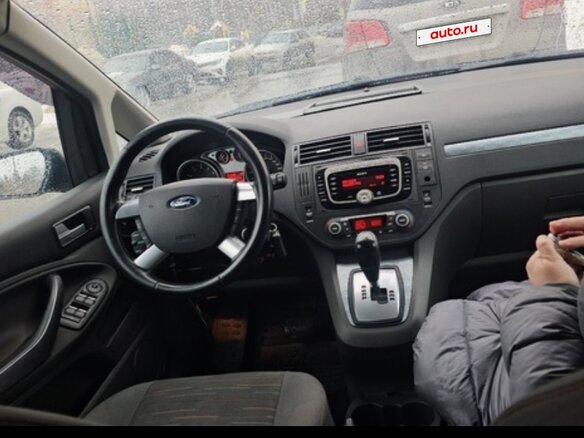 2008 Ford C-MAX I Рестайлинг, красный, 540000 рублей - вид 1