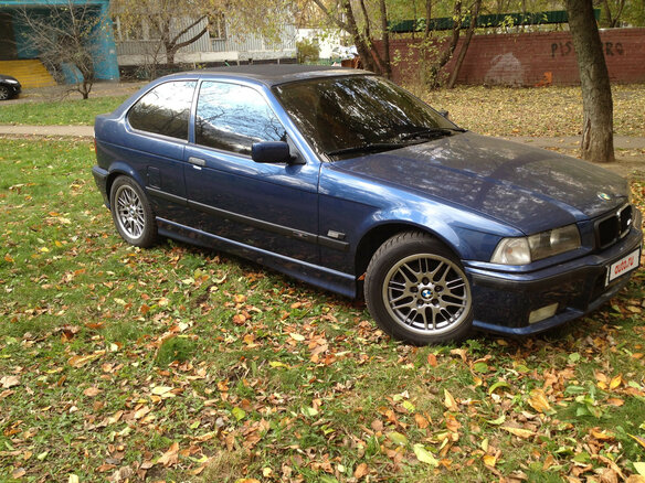 1996 BMW 3 серии 318i III (E36), синий - вид 6