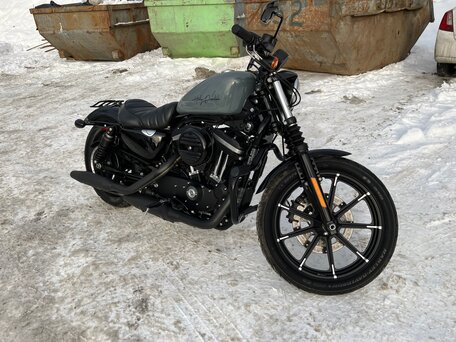 2021 Harley-Davidson Sportster 883, серый, 890000 рублей, вид 4