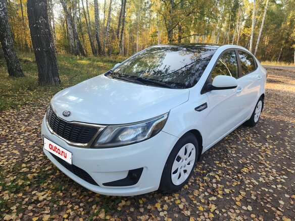 2014 Kia Rio III, белый, 725000 рублей - вид 5
