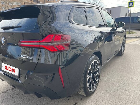 2024 BMW X3 20i xDrive IV (G45/G48), чёрный, 8700078 рублей - вид 7