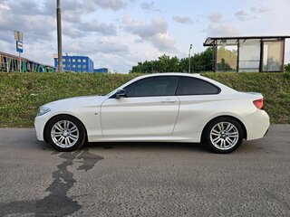 2014 BMW 2 серии 220i F22, белый, 1800000 рублей, вид 5