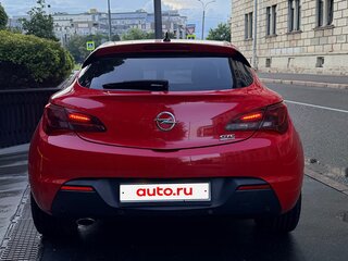 2012 Opel Astra GTC J Рестайлинг, красный, 900000 рублей, вид 3