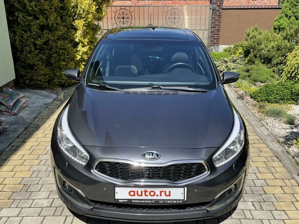 2016 Kia Ceed II Рестайлинг, серый - вид 1