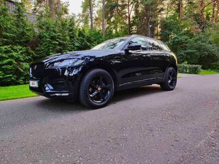2019 Jaguar F-Pace I, чёрный, 2659492 рублей, вид 1