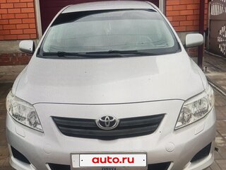 2008 Toyota Corolla AMT X (E140, E150), серебристый, 800000 рублей, вид 1