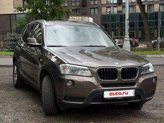 2013 BMW X3 20i xDrive II (F25), коричневый, 1380000 рублей, вид 3