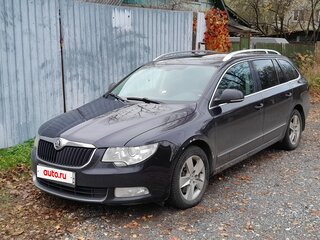 2012 Skoda Superb II, чёрный, 1100000 рублей, вид 1