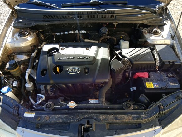 2007 Kia Cerato I, золотистый - вид 10