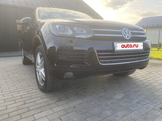2013 Volkswagen Touareg II, чёрный, 1500000 рублей, вид 2