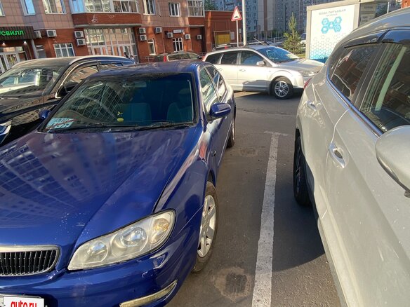 2000 Nissan Cefiro III (A33), синий - вид 2