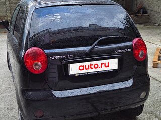 2007 Chevrolet Spark II, чёрный, 400000 рублей, вид 4