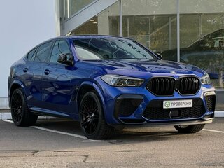 2021 BMW X6 M Competition III (F96), синий, 10990000 рублей, вид 3