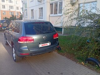 2004 Volkswagen Touareg I, серый, 590000 рублей, вид 4