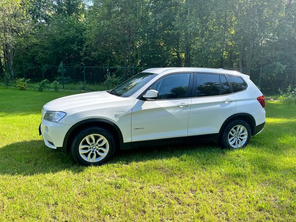 2013 BMW X3 28i xDrive II (F25), белый - вид 8