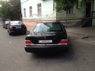 1996 Mercedes-Benz S-Класс 600 III (W140) Рестайлинг, чёрный, 9700000 рублей, вид 3