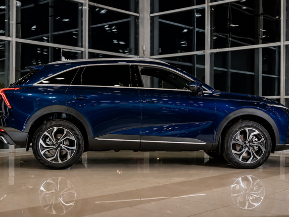 2026 Haval F7 II, синий - вид 6