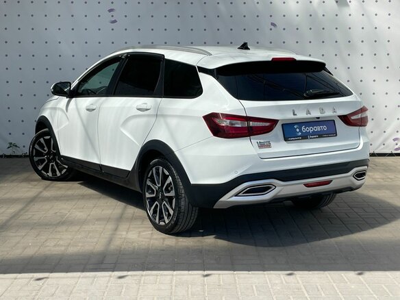 2024 Lada (ВАЗ) Vesta SW Cross I Рестайлинг (NG), белый - вид 6
