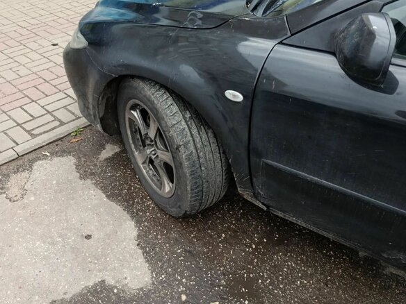 2004 Mazda 6 I (GG), чёрный, 350000 рублей - вид 6
