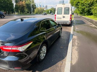 2020 Toyota Camry VIII (XV70), чёрный, 1950000 рублей, вид 4