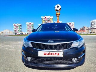 2016 Kia Optima IV, чёрный, 1230000 рублей, вид 1