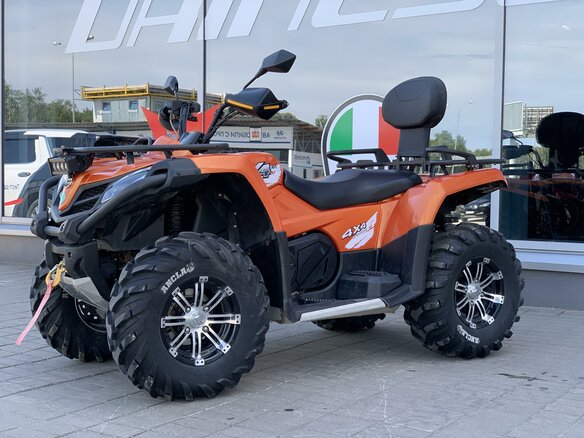 2016 CFMoto CFORCE 400L EPS, оранжевый - вид 1