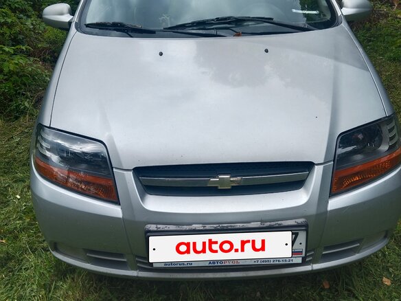 2005 Chevrolet Aveo I, серебристый