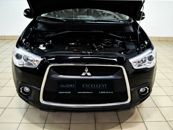 2012 Mitsubishi ASX I Рестайлинг, чёрный - вид 3
