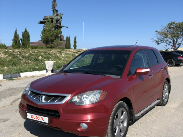 2007 Acura RDX I, красный, 1050000 рублей