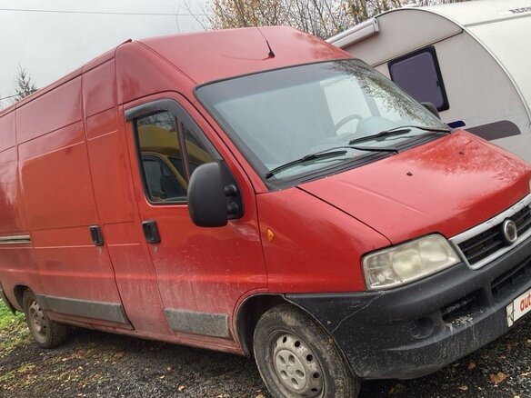 2009 Fiat Professional Ducato, красный, 1100000 рублей - вид 1