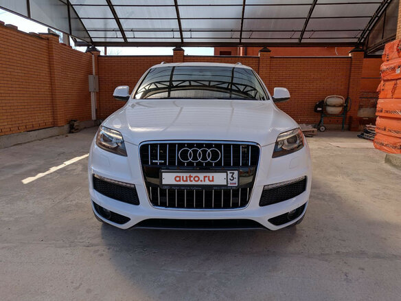 2010 Audi Q7 I (4L) Рестайлинг, белый