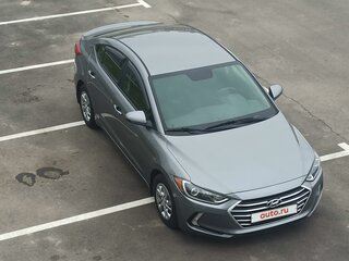 2017 Hyundai Elantra VI (AD), серый, 1400000 рублей, вид 3