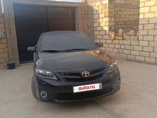2008 Toyota Corolla X (E140, E150), чёрный, 935000 рублей, вид 3