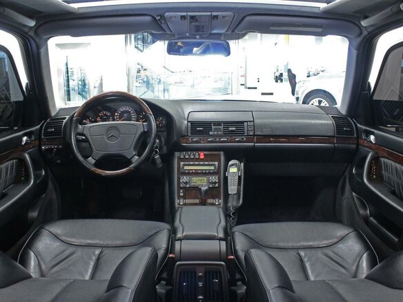 1998 Mercedes-Benz S-Класс 500 III (W140) Рестайлинг, серый - вид 2