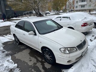 2001 Nissan Bluebird Sylphy I (G10), белый, 380000 рублей, вид 5