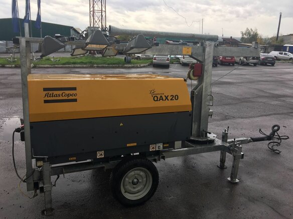 2010 Atlas Copco Компрессоры, жёлтый - вид 3