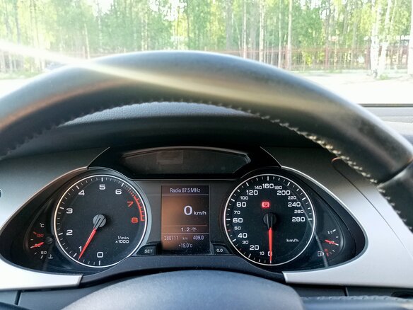 2008 Audi A4 IV (B8), чёрный, 1250000 рублей - вид 8