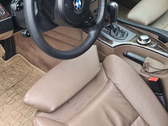 2004 BMW 5 серии 530i V (E60/E61), коричневый, 950000 рублей - вид 7