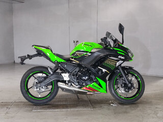2020 Kawasaki Ninja 650, зелёный, 750000 рублей, вид 1