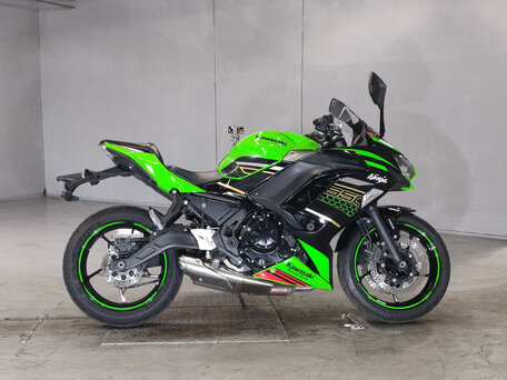 2020 Kawasaki Ninja 650, зелёный, 750000 рублей, вид 1