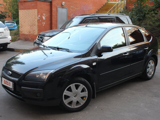 2007 Ford Focus II Рестайлинг, чёрный, 600000 рублей, вид 2