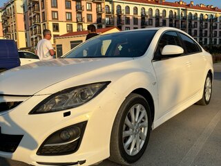 2010 Mazda 6 II (GH) Рестайлинг, белый, 780000 рублей, вид 1