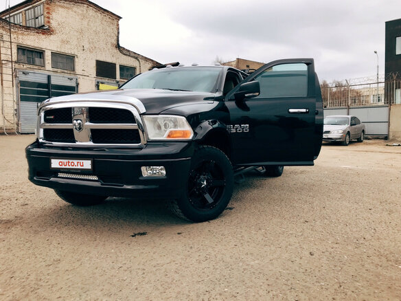 2010 Dodge RAM IV (DS/DJ), чёрный - вид 1