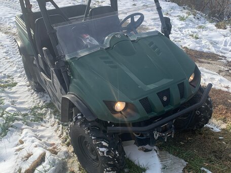 2010 Yamaha Rhino, зелёный, 800000 рублей, вид 2