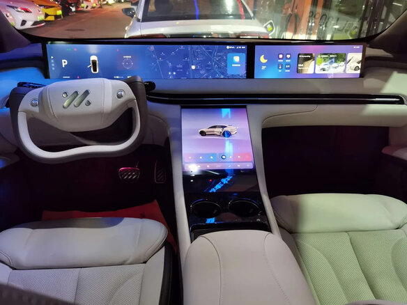 2023 IM Motors (Zhiji) LS7 90 kWh, белый - вид 9